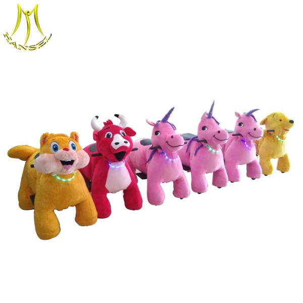 Hansel   baby walking horse toys coin operated children rides animal electric toy car