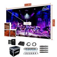 Rental Indoor LED Video Wall Screen P3.91 P4.81 Outdoor Advertising LED Display Panel For Stage Concert