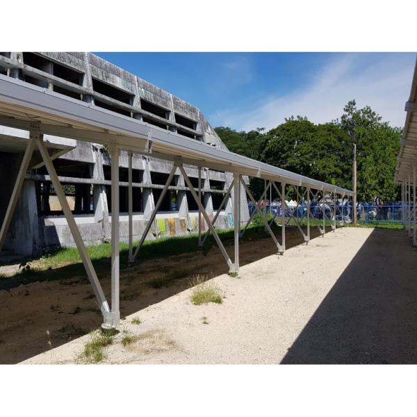 60m/S 1.5KN/M2 Solar Panel Carport Landscape Photovoltaic System