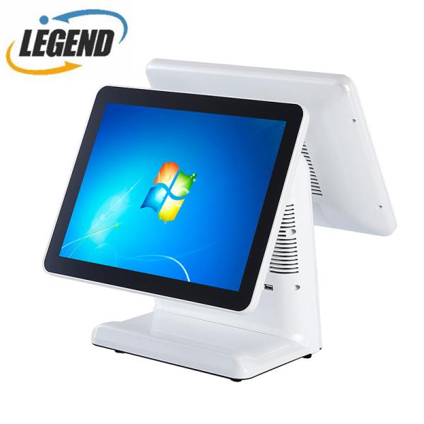 Desktop All In One Pos System Dual Screen 15 1024 X 768 Pixels CJ Legend T620CD