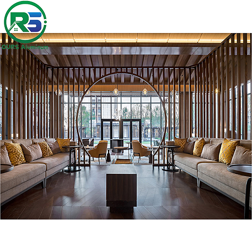 Customized Fireproof Art Deco Wall Panels Rustproof High Strength