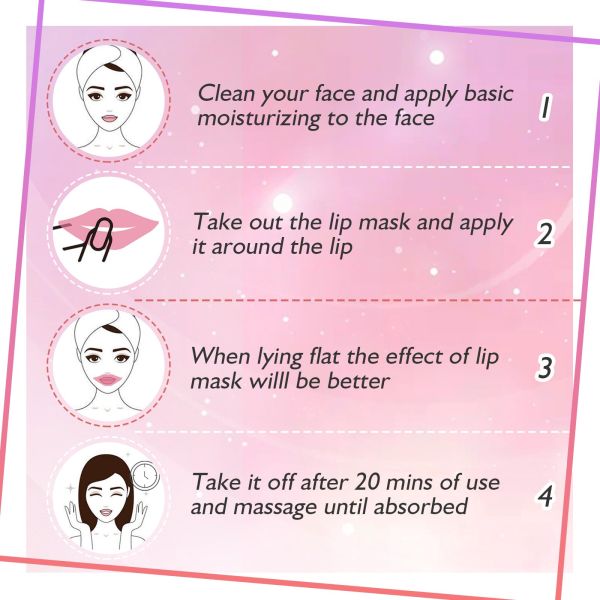 Crystal Cream Hydrating Collagen Lip Mask Intensive Repair For Deep Moisturizing
