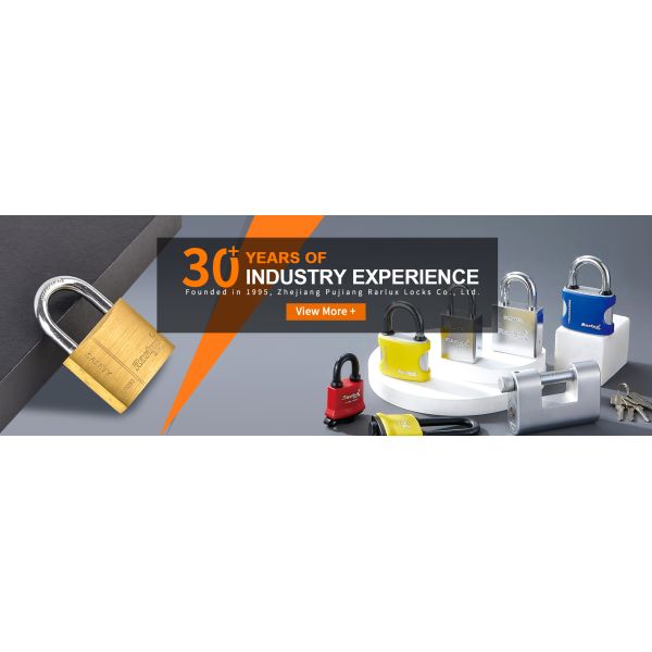 Popular High Security Waterproof Brass Padlock with 3 Brass Keys and Hardened Shackle