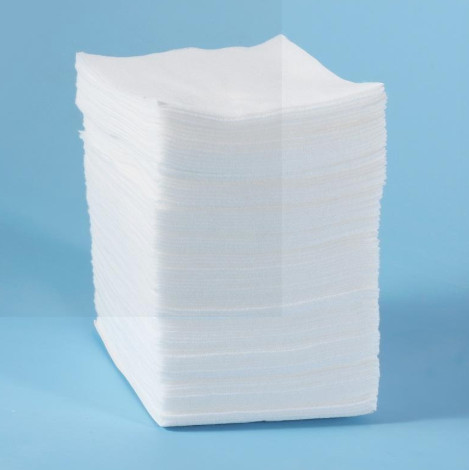 Non Woven Cotton Pad Wool Surgical Absorbent 85 93 Whiteness CE FDA Disposable Wound non woven Pad Swab Non Woven Gauze Swab gauze sponge
