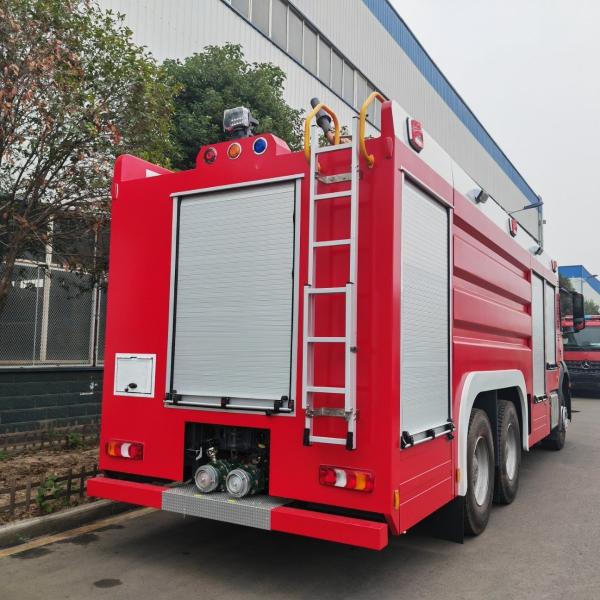 Mercedes-Benz Water Foam Tanker Fire Fighter Vehicle Easy Operation