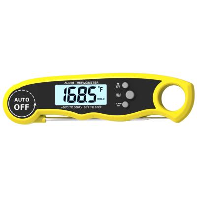 Meat 2 Probe Bbq Thermometer Instant Read CE Rohs Bright LCD Backlight