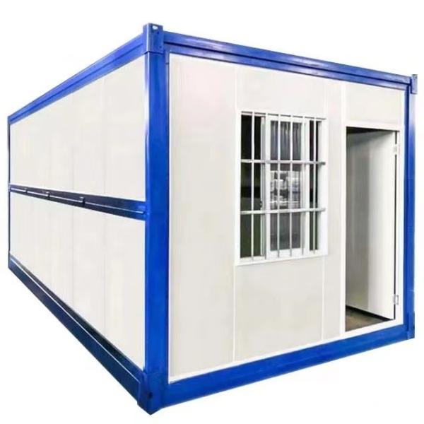 Conception contemporaine maison préfabriquée pour le chantier de construction