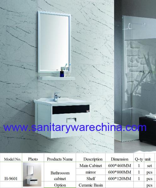 Modern Alunimun bathroom cabinet / aluminum alloy bathroom cabinet/Mirror Cabinet / H-9601