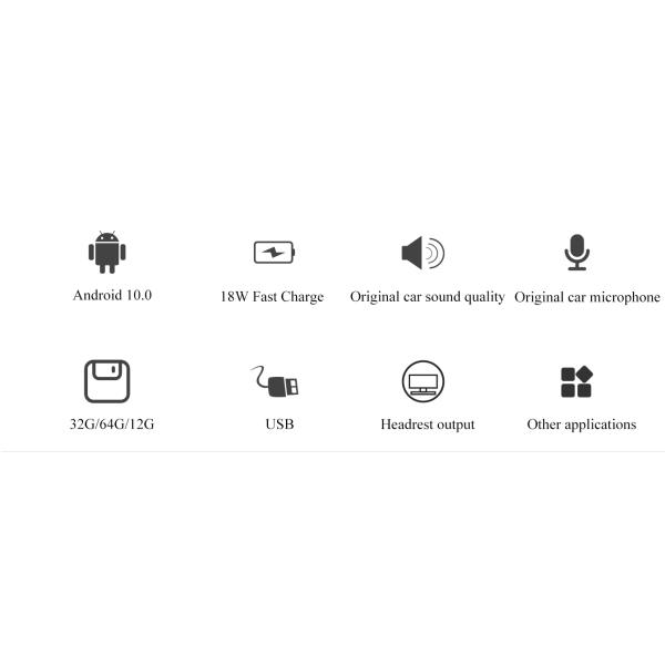 коробка 64G умная Carplay AI для Audi A4L Allroad 2017 2018 2019 2020