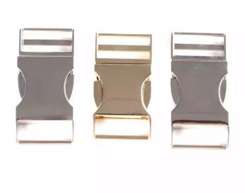 Fashion Pet Leash Dog Collar Metal Side Release Buckle Zinc Alloy