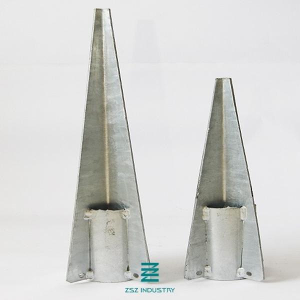 Hot Dipped Galvanizing Wood Fence Pole Anchor 71mm 91mm 101mm 121mm Diameter