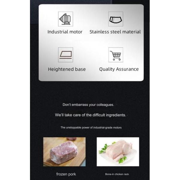Automatic Electric Meat Grinder Machine Perfect for Minced Meat and Vegetables