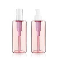 O distribuidor reusável cor-de-rosa da loção 100ML engarrafa a amostra grátis disponível