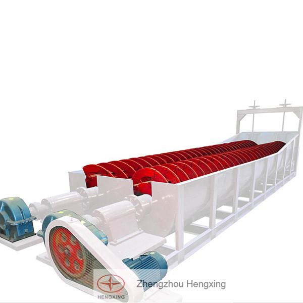 Double Drum Spiral Sand Washing Machine For Sri Lanka Sand Cleaning
