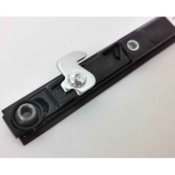 Противокоррозионный алюминиевый сдвижный замок окна 90G двойной боковой черный коричневый современный замок двери