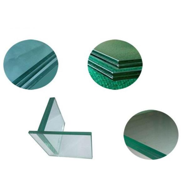 Coloured PVB Laminated Glass / 6mm Laminated Glass For Exhibition Hall