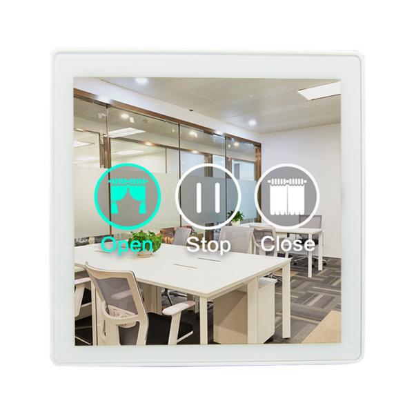 Touch Panel WIFI Smart Wall Light Switch With Bulit - In Audiovisual Decoder
