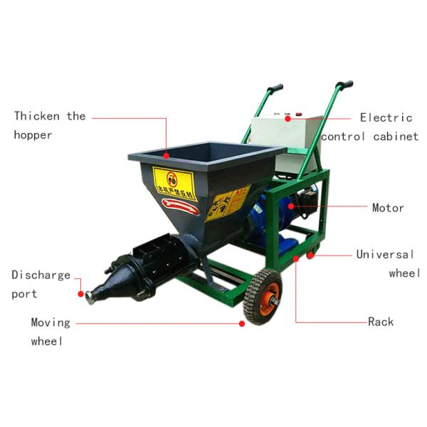 Electric Cement Caulking Gun Pump Mortar Grouting Equipment for Building Material Shops