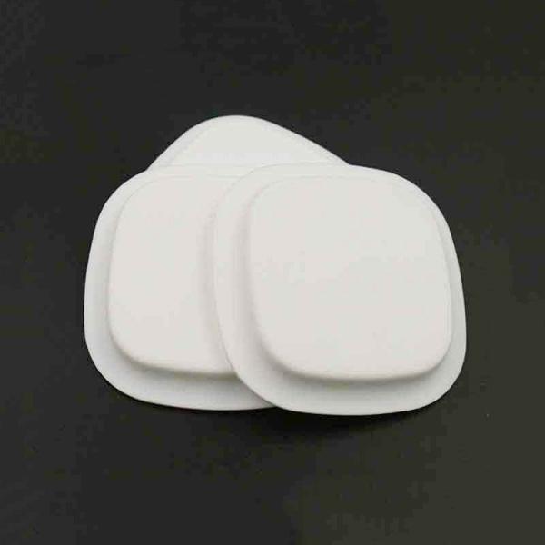 Food Grade Silicone Rubber Supplies Cup Lid Leakproof White Color