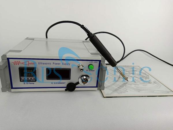 60Khz Ultrasonic Soldering Iron Equipment For Ceramic Aluminum Circuit Boards