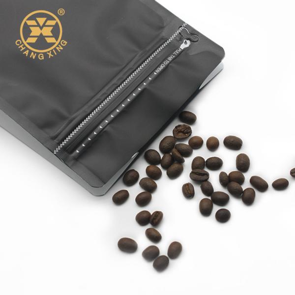 Стойте вверх Resealable упаковка кофе кладет воздухонепроницаемые сумки в мешки кофе молнии
