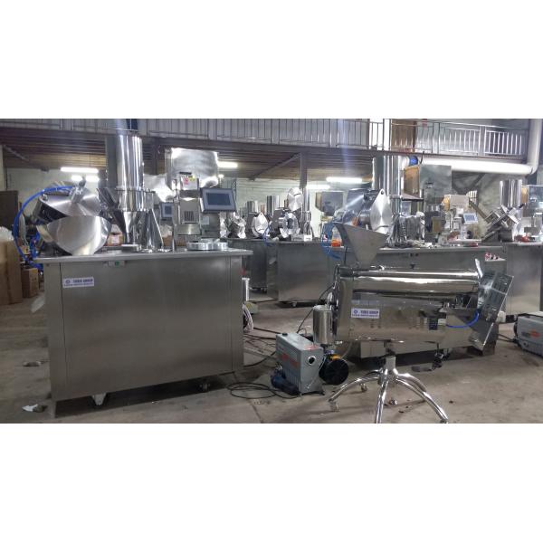 Semi Automatic Capsule Filling Machine Stainless Steel For Powder Or Granule