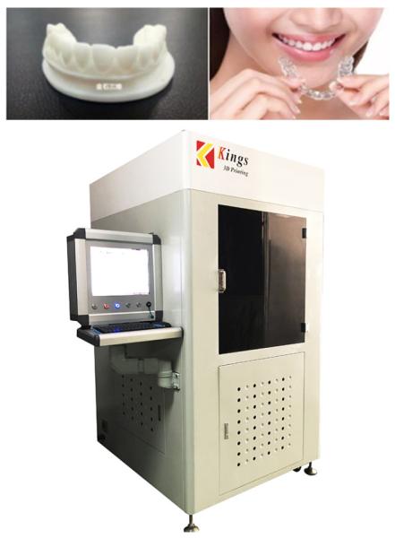 220v Pro SLA Commercial Grade 3d Printer KINGS 600 0.05 Mm - 0.2 Mm Layer Thickness