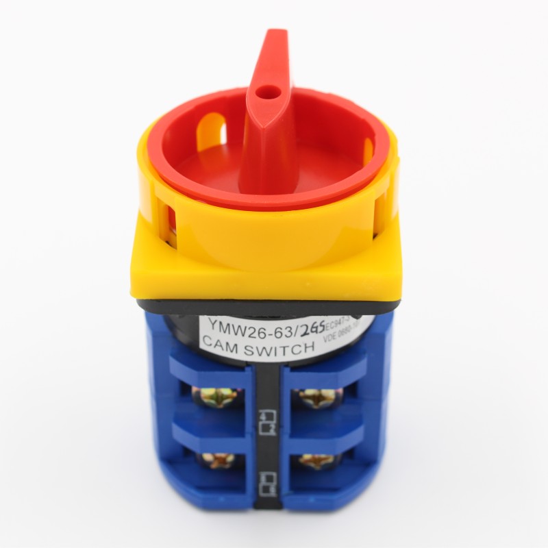 LW26GS 63a Isolator Switch 2 Position Rotary Cam Switch with Pad-Lock Type 2 Pole with off on Position Main Switch