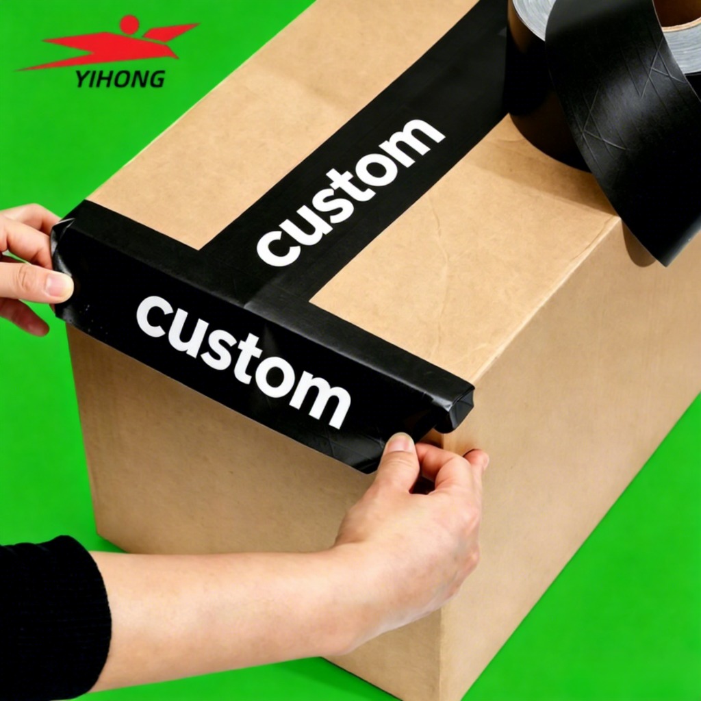 YIHONG Custom Design Water Activated Reinforced Printed Kraft Paper Tape