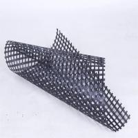 Creep Resistant Polyester Geogrid Geosynthetic Material In Soft Foundation 50-100m Length