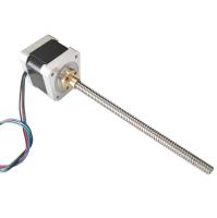 Motor de pasos linear híbrido NEMA17 42m m del tornillo de posicionamiento de la unidad externa