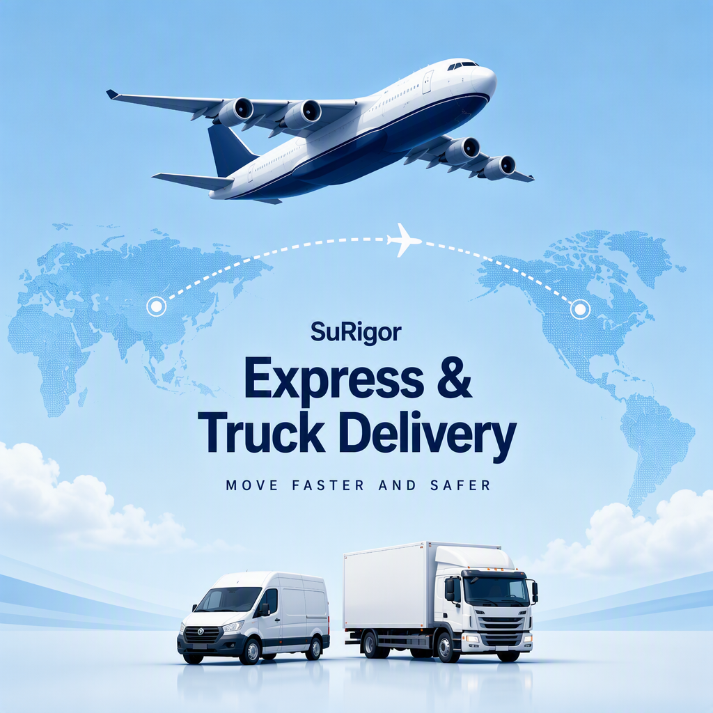 DDP Air Freight with Express and Truck Delivery Options Including Customs