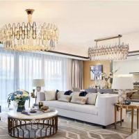 Lustre de luxe de lampes de Crystal Home Lighting Indoor Decoration de cru