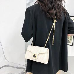 Women Bags Ling Designer Brand Chain Strap Female Handbags PU Crossbody Bag Large Purse