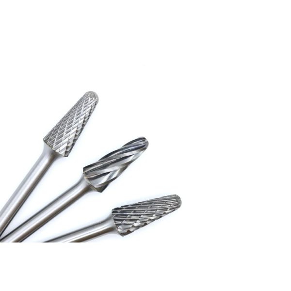 SL-4M Ball Nosed Cone Carbide Burr Aluminum Cut  For Aluminum Curved