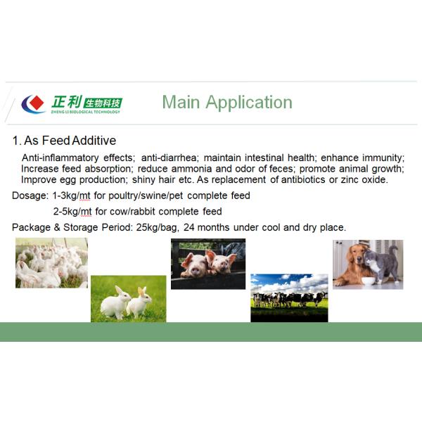 Feed Additive Sodium Humate Powder for Animals / Shrimp / Poultry / Swine