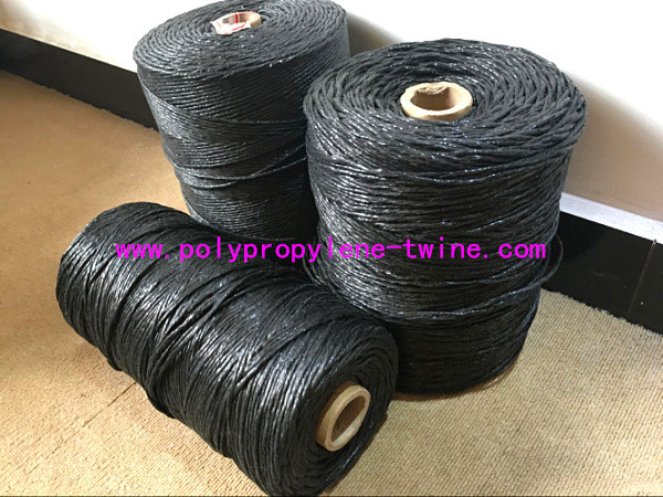 Высокая эффективность заполняя Splityarn PP Yarn черный g цвета 2,3 до 3,8/цепкость d