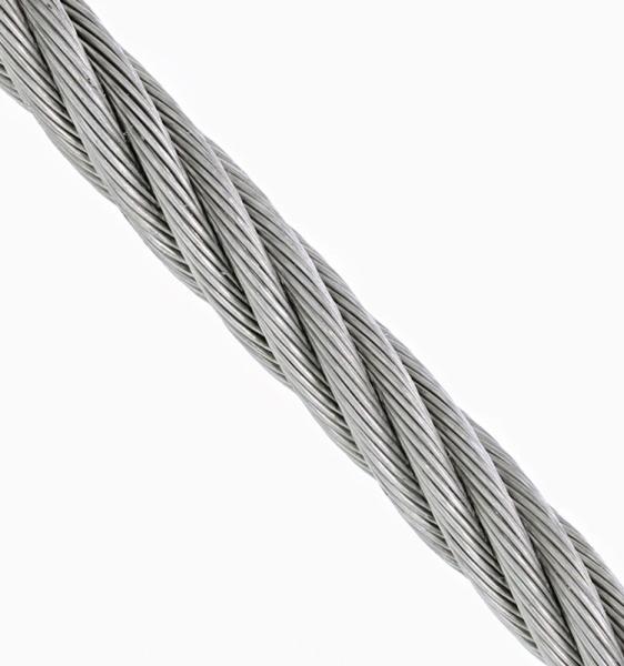 Câble métallique en acier galvanisé de 13 mm, structure 7x19, pour remorquage de câbles