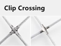316 Grade Stainless Steel Clip Crossing 2.0mm  2.5mm