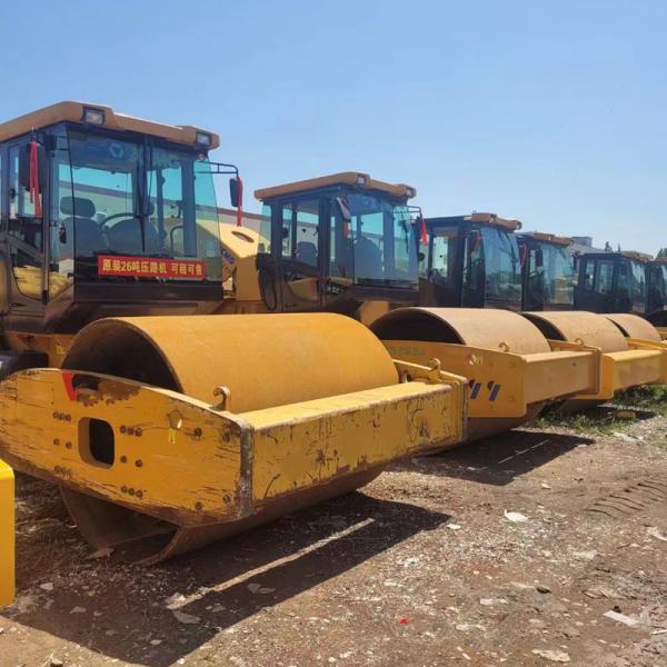 Used Land Grader Machine 800KN Excellent Condition Low Price Wheel Moto Grader