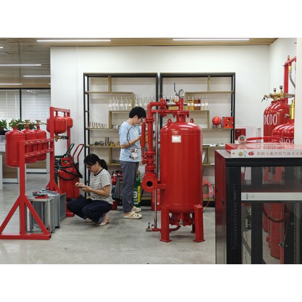 Automatic 5.6MPa FM200 Fire Suppression System with 10s Discharge HFC 227ea Fire Extinguishing System