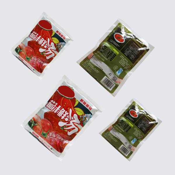 Salsa roja al estilo italiano con sabor a ajo