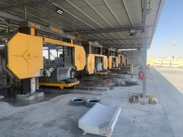 Máquina de sierra de hilo único con diamante CNC