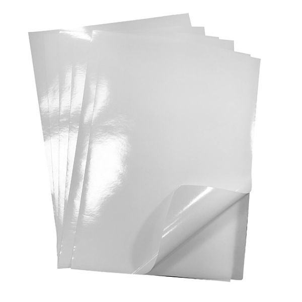 Waterproof Custom Size Vinyl A4 Label Stickers for Laser & Inkjet Printers