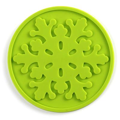 Esteira quente do suporte de potenciômetro do silicone resistente ao calor por atacado do utensílio da cozinha