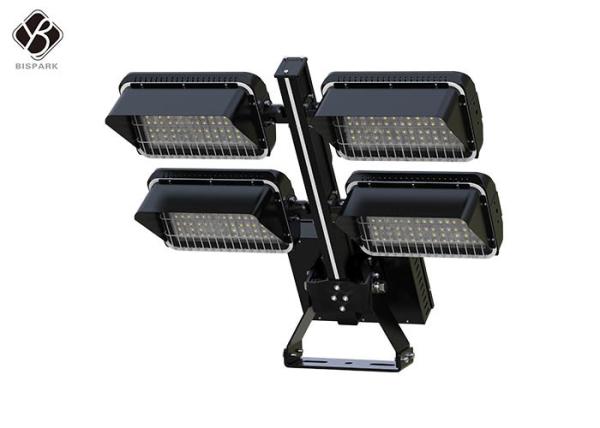 1200W 165LPW IP65 LED Sports Field Lights 2700 - 6500K Easy To Adjust Light Angle