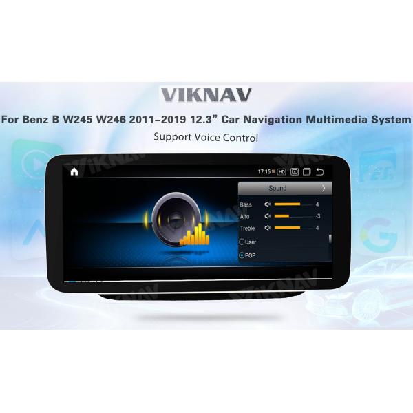 Viknav Android Car Radio Для Mercedes Benz B Class W245 W246 2011-2019 12.3 дюймовый стереоплеер GPS навигация (NTG4.5)