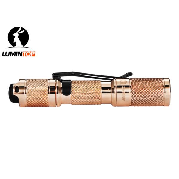 EDC Lumintop Copper Tool AAA Flashlight , Mini LED Powerful Pocket Torch
