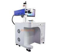 Machine de marquage au laser CO2 de 30W / 60W pour le système de refroidissement par air des tissus