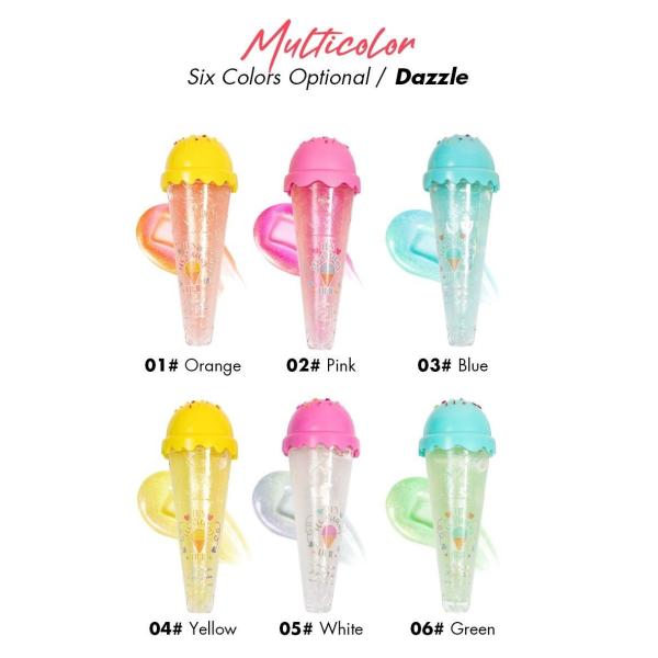 Childrens Hypoallergenic Essence Glitter Lip Gloss Long Term Moisture Lip Gloss